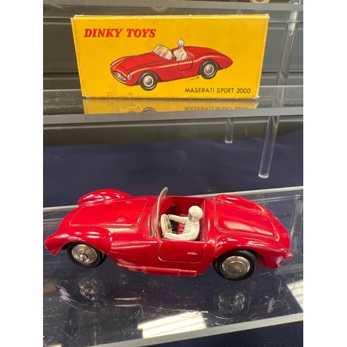 194 - BOXED ORIGINAL DINKY CAR TOYS