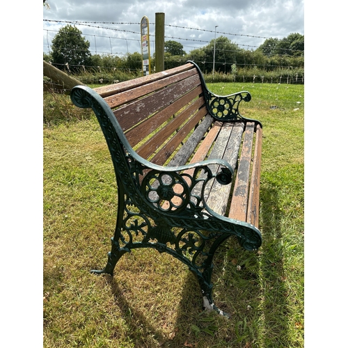 20 - CAST GARDEN BENCH