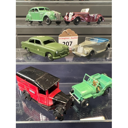 207 - VINTAGE ORIGINAL MECCANO DINKY CARS ETC