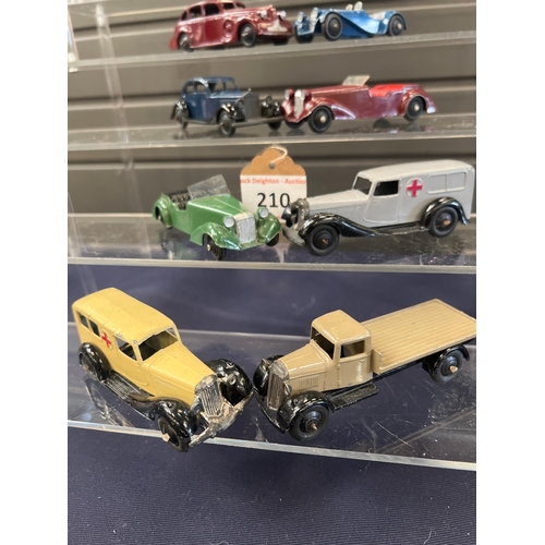 210 - VINTAGE MECCANO DINKY CARS