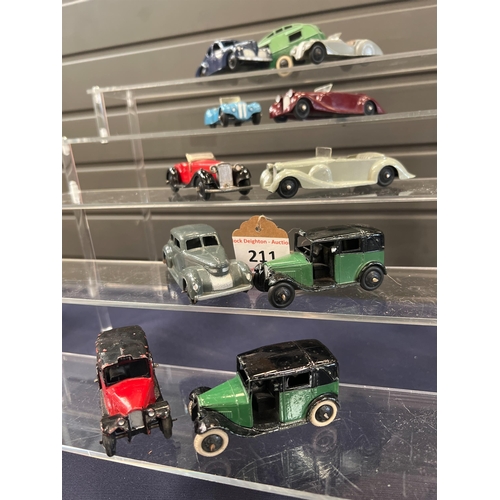 211 - VINTAGE MECCANO DINKY CARS ETC