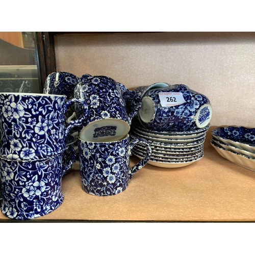 262 - BURLEIGH CALICO WARE