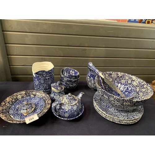 264 - BURLEIGH CALICO WARE