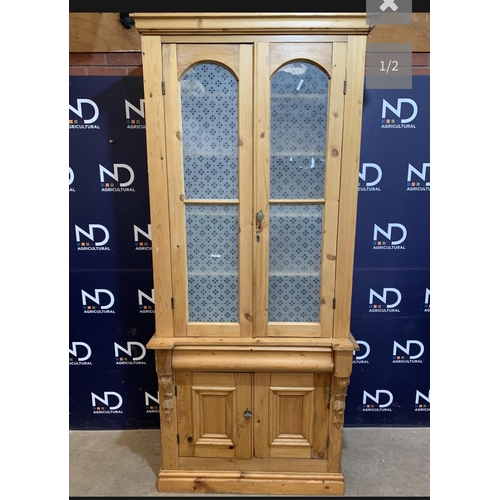 292 - LARGE DISPLAY CABINET