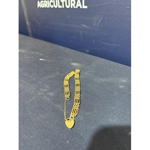 367 - 9CT GOLD BRACELET 5G