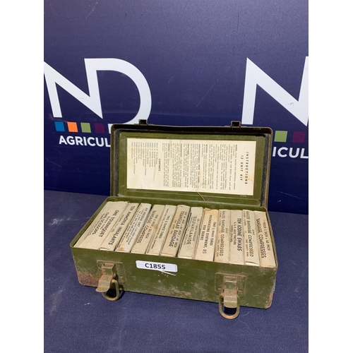 376 - VINTAGE FIRST AID TIN