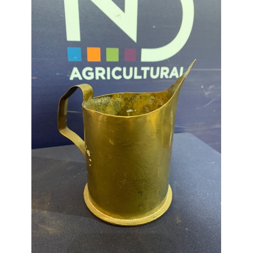 378 - TRENCH ART JUG