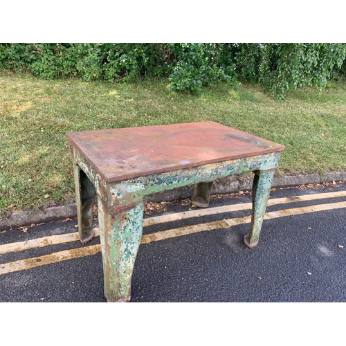 45 - HEAVY DUTY CAST TABLE