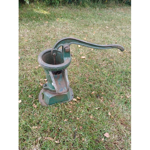 52 - CAST IRON WATER PUMP