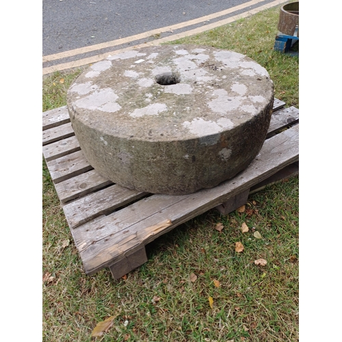 59 - SANDSTONE CIDER PRESS WHEEL