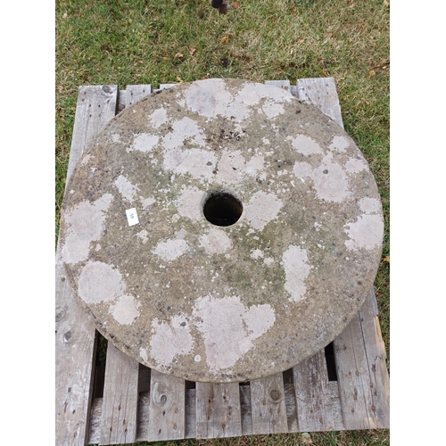 59 - SANDSTONE CIDER PRESS WHEEL