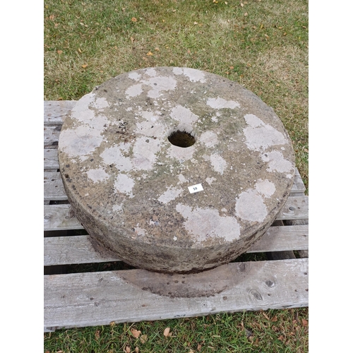 59 - SANDSTONE CIDER PRESS WHEEL