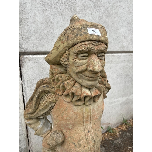 94 - COMPOSITE STONE GARDEN FIGURE