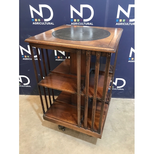 336A - REVOLVING BOOK SHELF