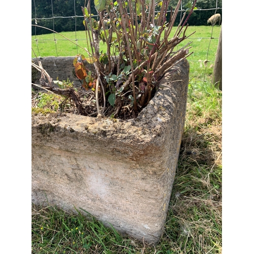 105 - NATURAL STONE PLANTER