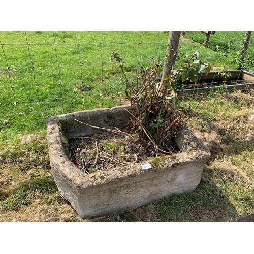 105 - NATURAL STONE PLANTER