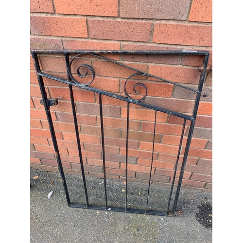 154 - LARGE PAIR OF CAST GATES