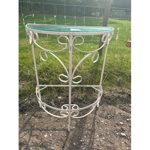 186 - WROUGHT IRON PLANT STAND