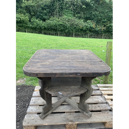 42 - GARDEN TABLE  IN THE STYLE OF HEALS