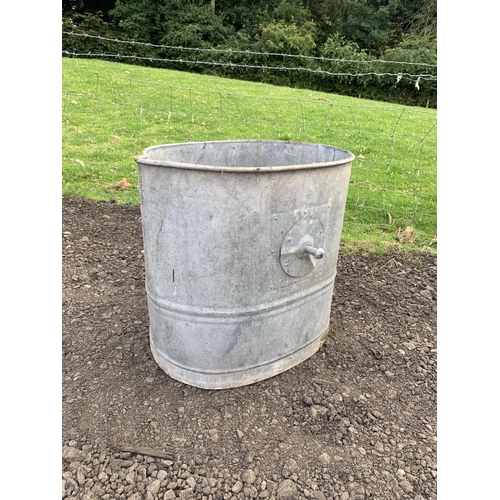 51 - GALVANISED BIN