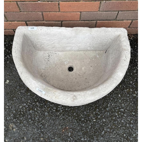 60 - COMPOSITE STONE TROUGH