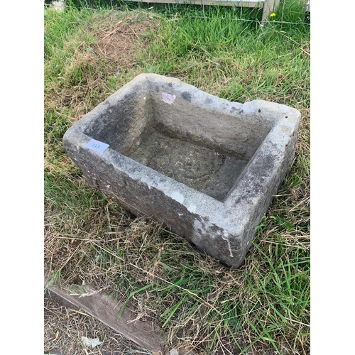 113 - NATURAL STONE TROUGH