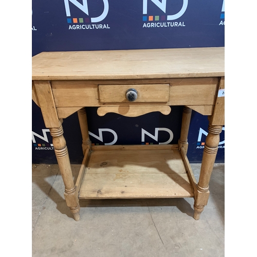 244 - PINE SIDE TABLE