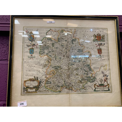 MAP OF SHROPSHIRE