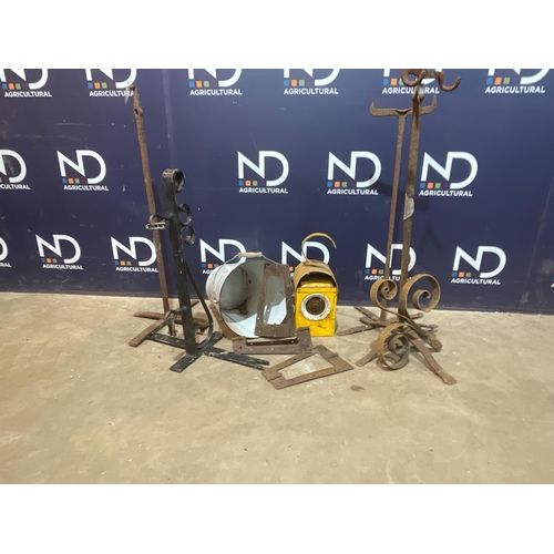 33 - RAILWAY LANTERN ETC