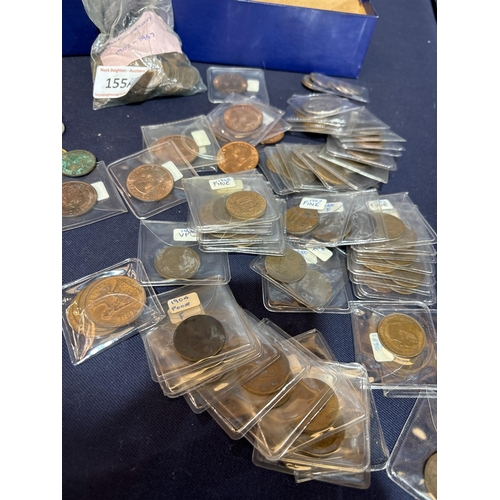 155A - COLLECTION OF COINS