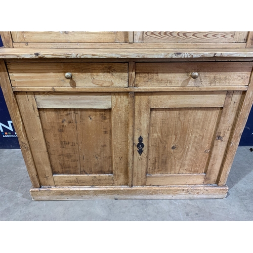 239P - VICTORIAN PINE DRESSER