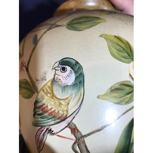 250 - HAND PAINTED VASE