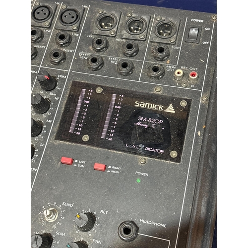 284 - SAMICK MIXING DECK SM-820P