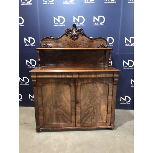 3 - MAHOGANY CHIFFONIER