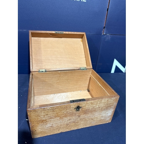 430 - WOODEN BOX