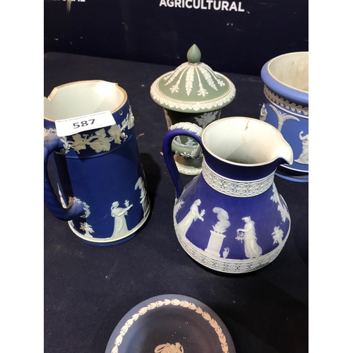 587 - WEDGWOOD JASPERWARE