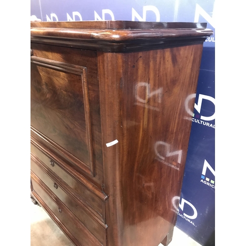 7 - MAHOGANY SECRETAIRE