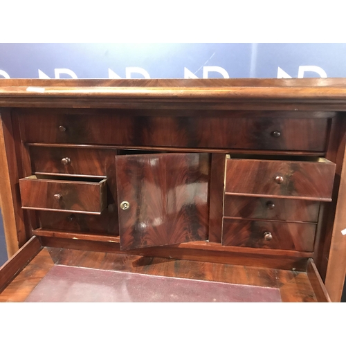 7 - MAHOGANY SECRETAIRE