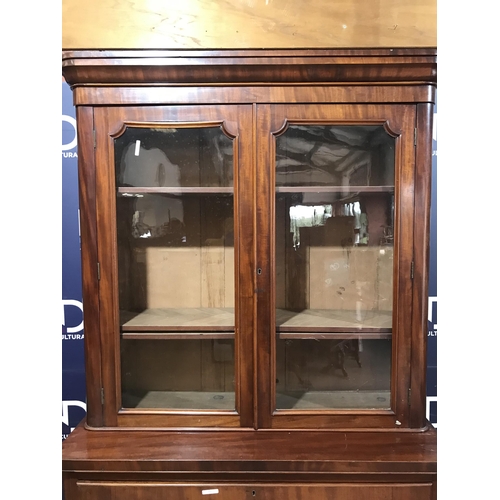 731 - NINETEENTH CENTURY MAHOGANY BOOKCASE