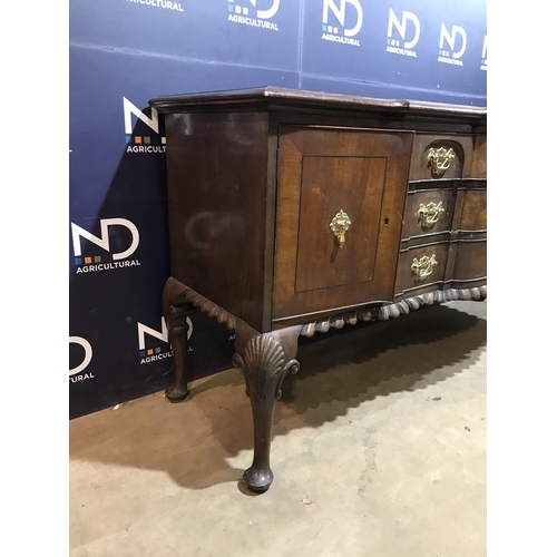 941 - CARVED SIDEBOARD