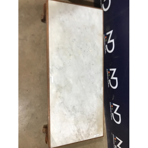 479 - MARBLE TOPPED TABLE