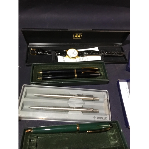 208 - PENS & WATCHES