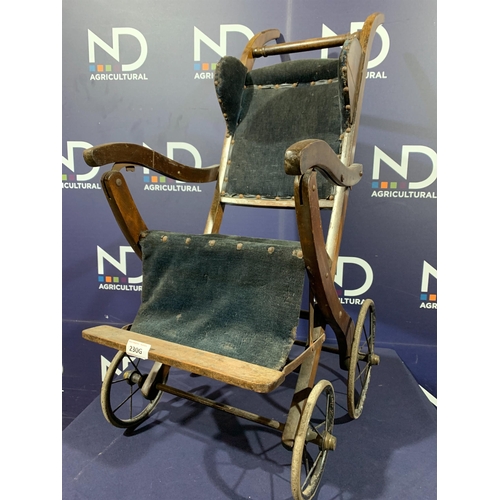 230G - VICTORIAN WHEELCHAIR