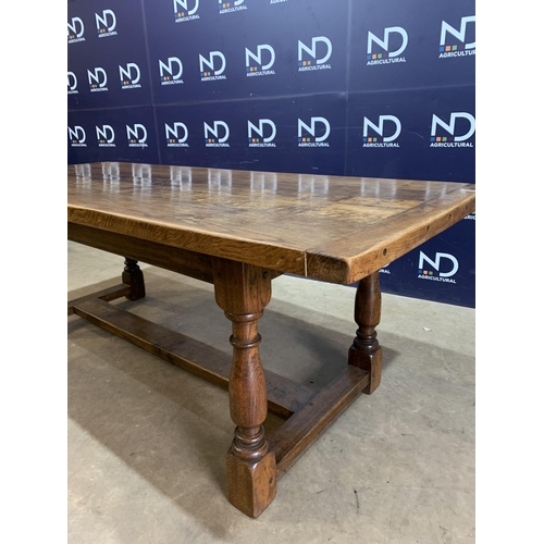 231F - OAK REFRECTORY TABLE