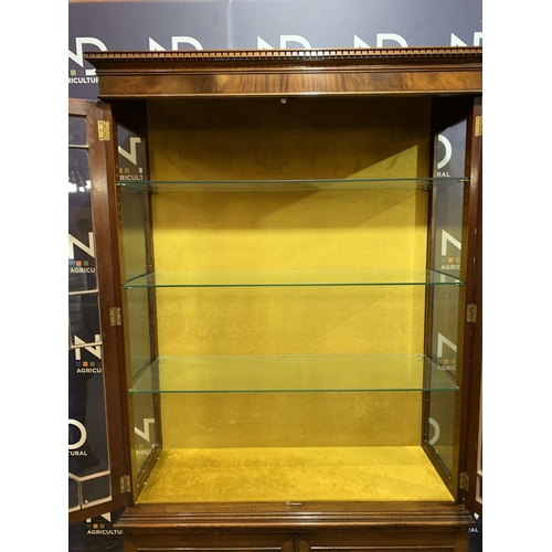 274 - GLAZED BOOKCASE