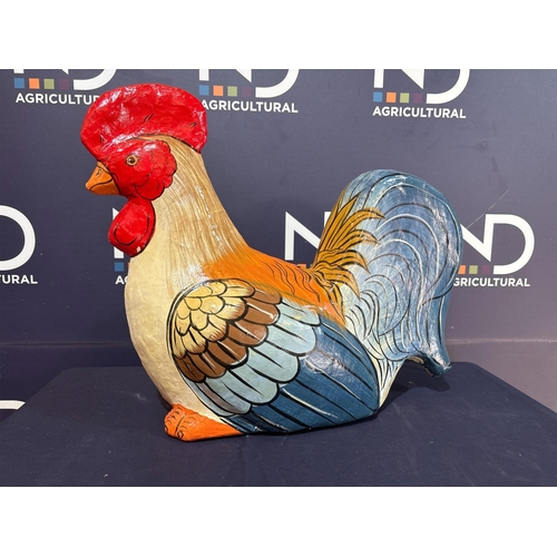 293 - PAPER MACHE CHICKEN