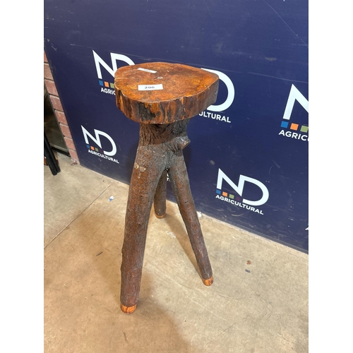 296 - WOODEN STOOL