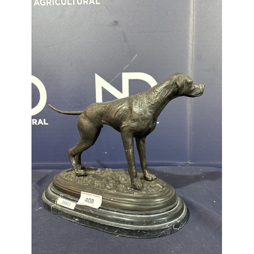 408 - BRONZE DOG