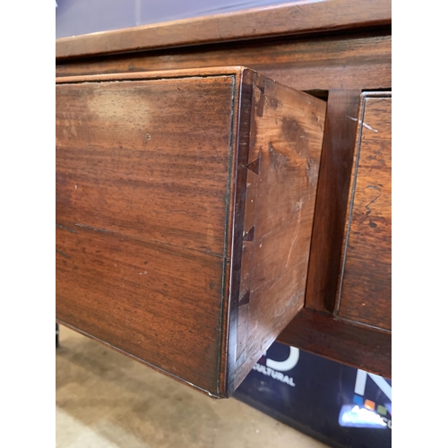 6 - VICTORIAN TEAK SIDEBOARD