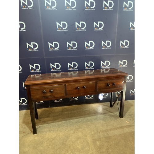 6 - VICTORIAN TEAK SIDEBOARD